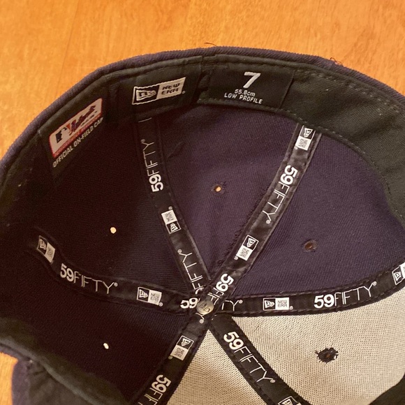 Seattle Mariners New Era 59FIFTY Low Profile Sz 7 onfield hat - Picture 3 of 4